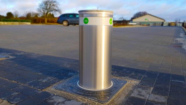 Automatiske pullerter til trafikregulering