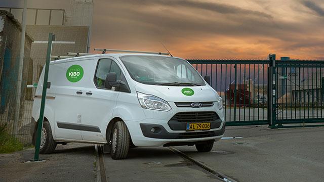 Close-up af fletvævshegn