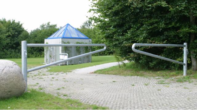 Stationære bomme til afspærring